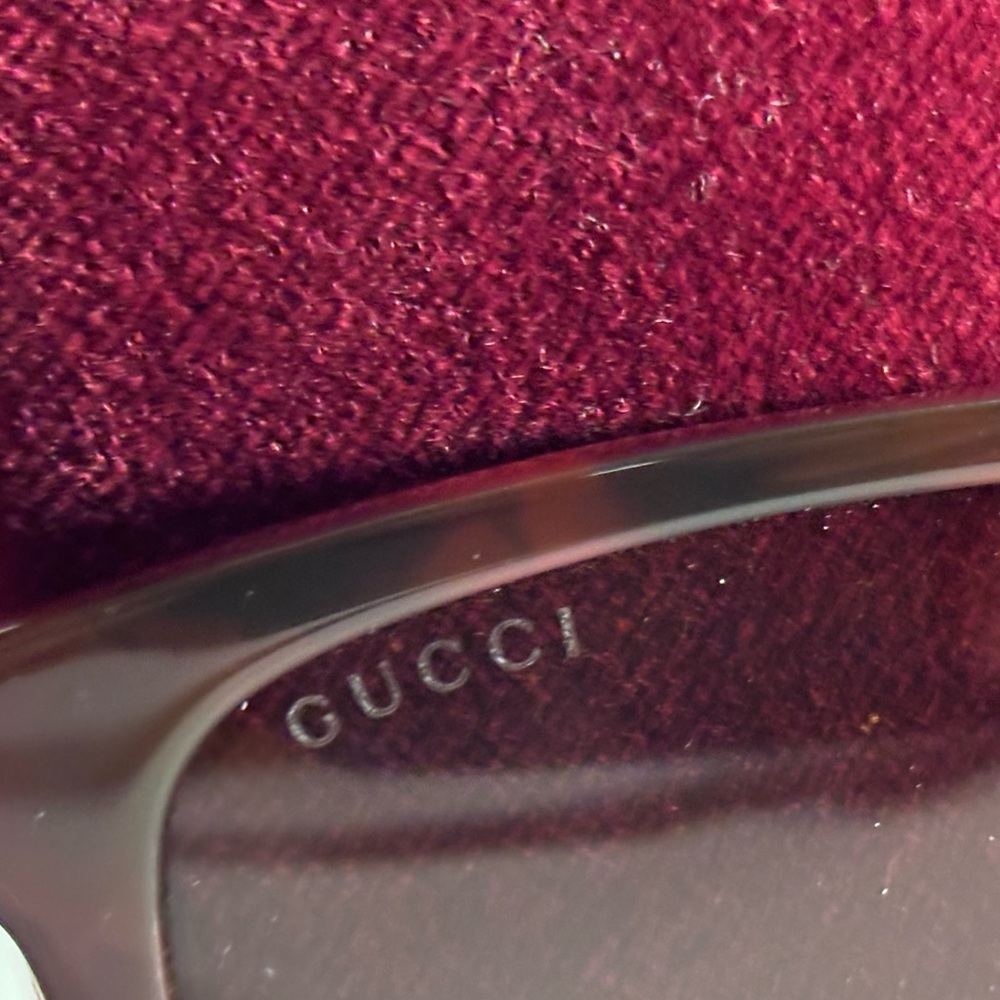 NWT $812 GUCCI  Brown Square Sunglasses GG0843S 003 Unisex - Picture 7 of 17